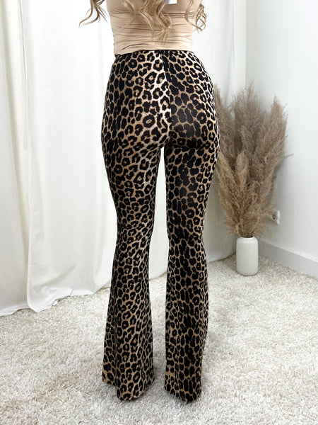Flare Pants Leopard