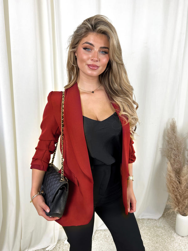 Trendy Blazer Rust