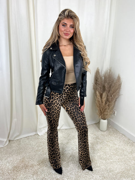 Flare Pants Leopard