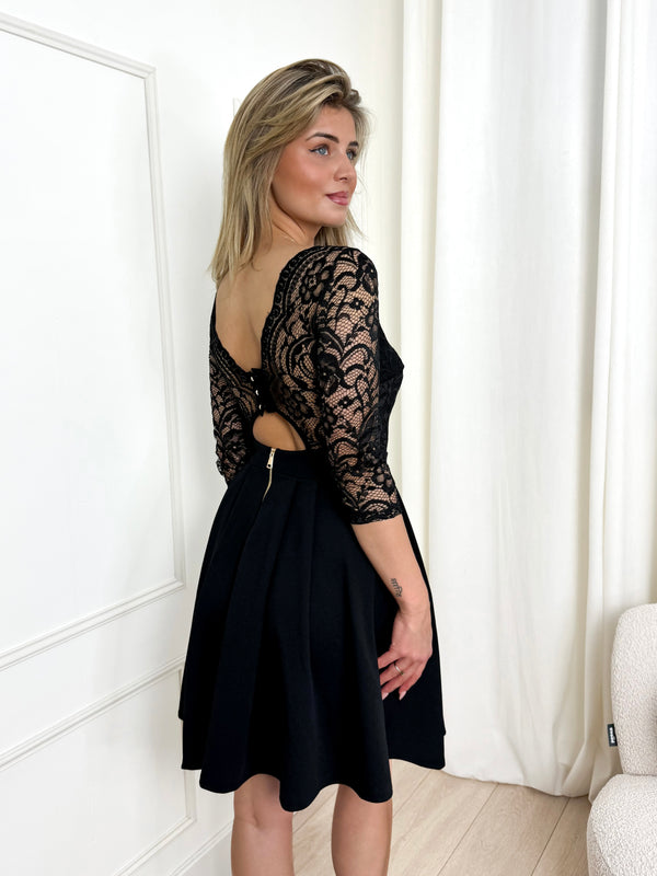 Lace Dress Luna Black