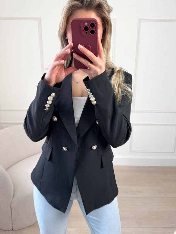 Blazer Buttons Black