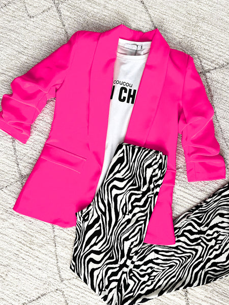 Trendy Blazer Pink