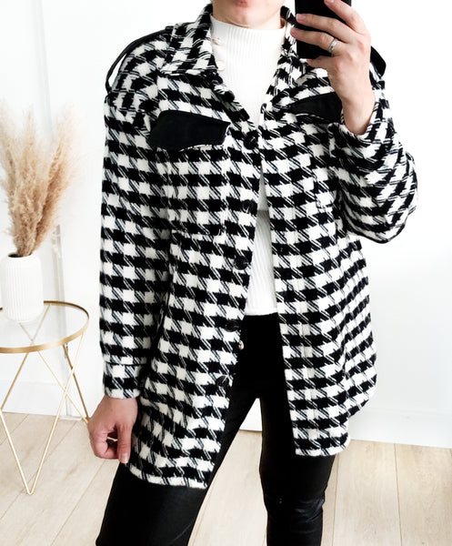 Pied De Poule Jacket Linda