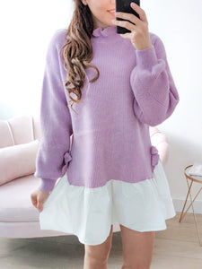Chic Sweater Dress Lila