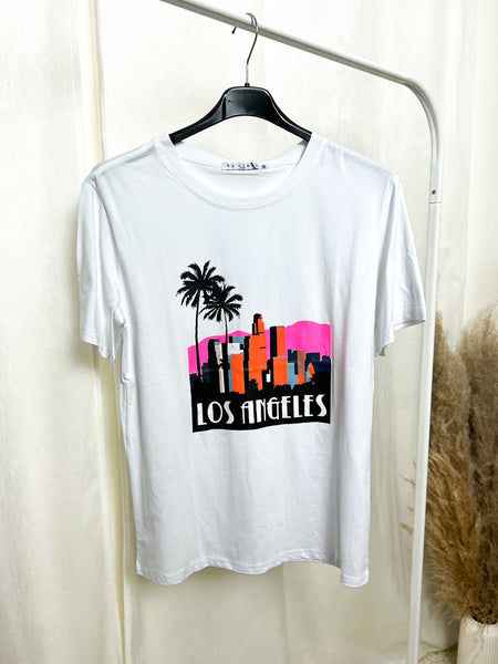 Los Angeles T-shirt White
